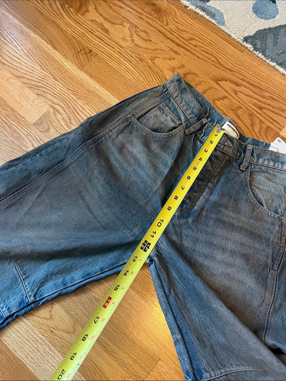 We The Free Good Luck Barrel Jeans Size 28 NWT - Picture 7 of 14